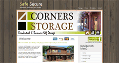 Desktop Screenshot of fourcornersselfstorage.com